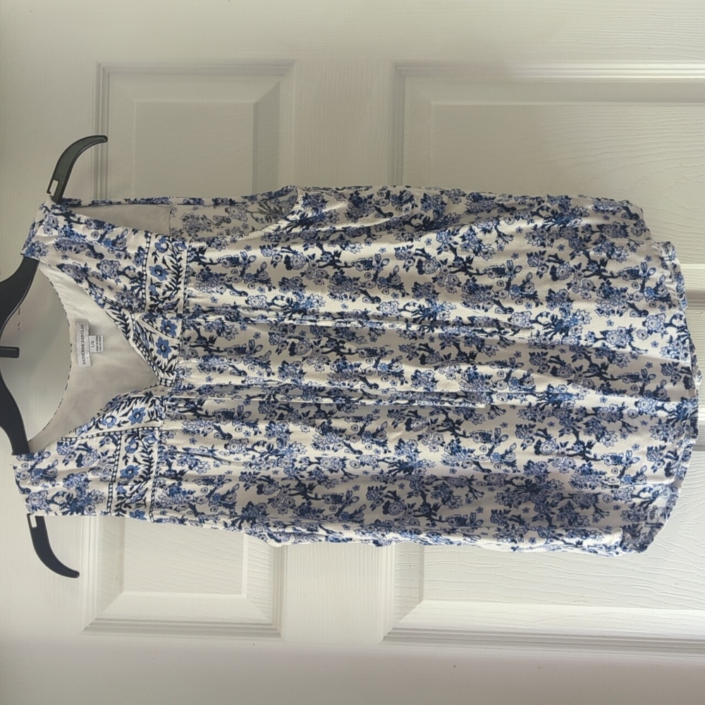 Katherine Barclay Large rayon tank